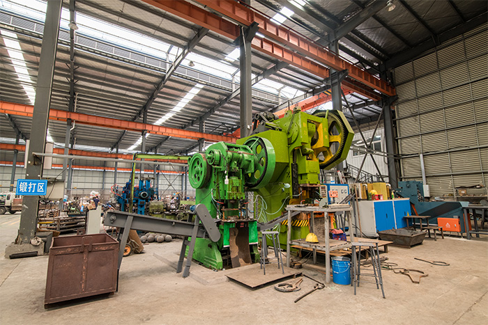 烟台网架配件-锥头加工车间